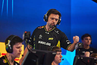 El equipo Navi compite en la final del Counter String Championship en Dreamhack, en Atlanta, Georgia (EE. UU.), el 17 de mayo de 2026