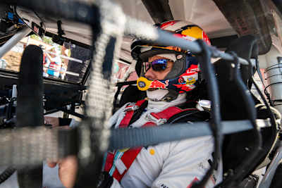 French driver Sébastien Loeb holds the record for the most victories in the World Rally Championship.