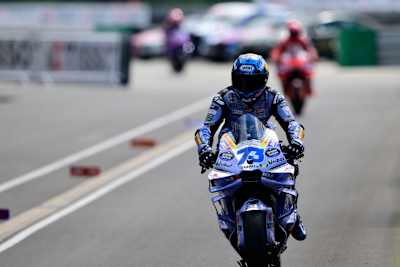 Alex Marquez au premier plan