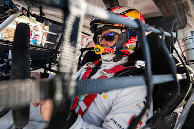 French driver Sébastien Loeb holds the record for the most victories in the World Rally Championship.