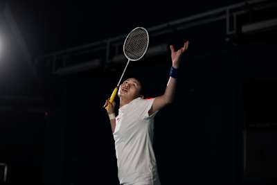 La vitesse d'un volant de badminton la plus rapide est atteinte lors d’un smash.