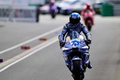 Álex Márquez y su Ducati Desmosedici GP.