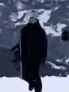 Scotty James and Pecky head up the slopes in Switzerland.