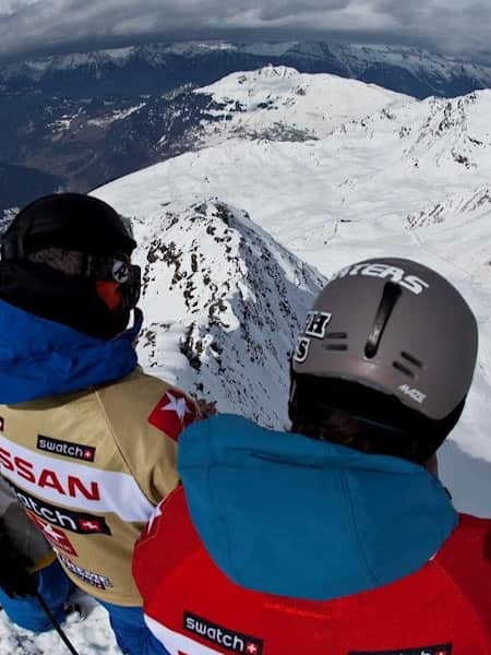 Thovex, Holmes and De Le Rue at the Xtreme Verbier 2010