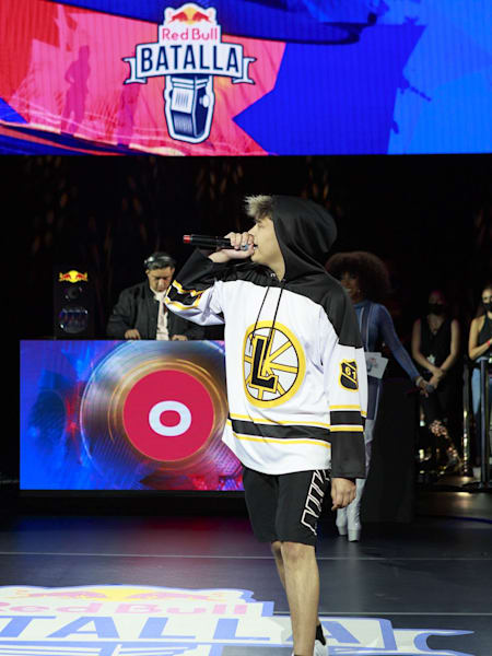 Reverse competes in Los Angeles, California at the Red Bull Batalla USA Nationals