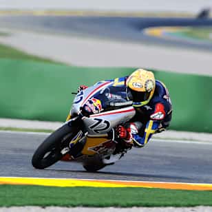 Alexander Kristiansson racing at Rookies Cup 2010