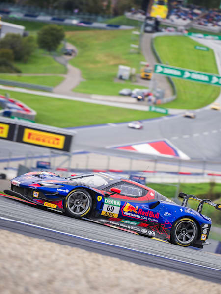 Thierry Vermeulen in the DTM race at the Red Bull Ring in Spielberg, September 2023