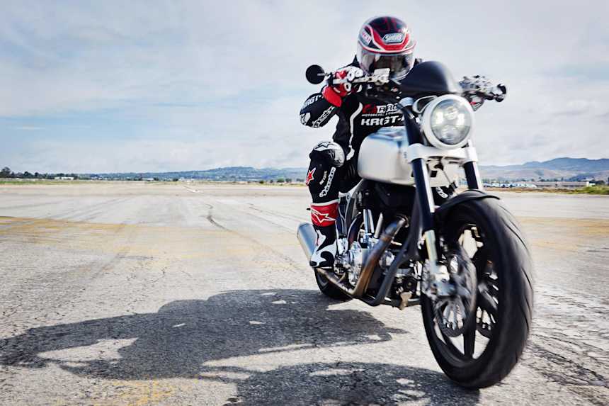 Keanu Reeves Gard Hollinger Build New Motorcycle