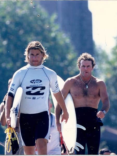 Craig Sage y Mark Occhilupo