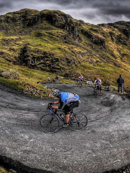 Le col de Hardknott porte bien son nom
