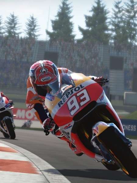 A screenshot of the Red Bull Ring in MotoGP 17