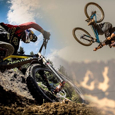 MTB райдеры Red bull