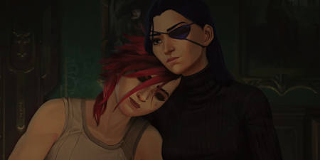 Una imagen de la serie de animación de Riot Games, Arcane