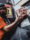 Carlos Sainz pays a refreshing visit to Toby Price Art