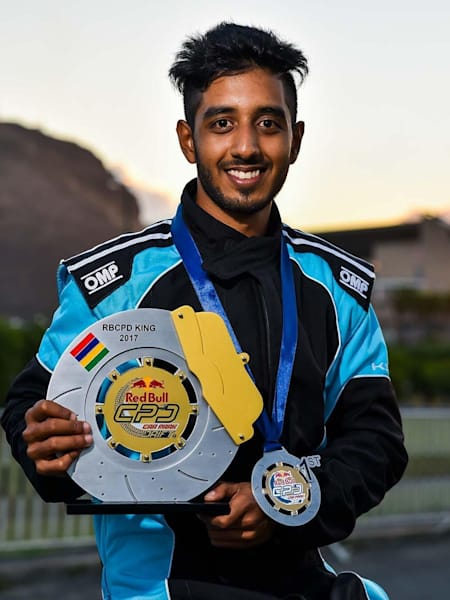 Shehzad Soorabally earning the 1st place