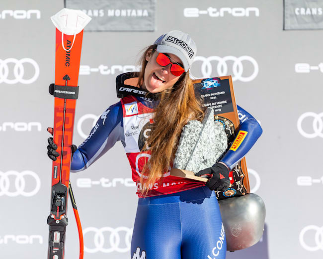 Fis Ski World Cup Sofia Goggia Wins Crans Montana Dh 9056