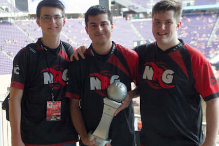 NRG claimed its first Rocket League LAN win
