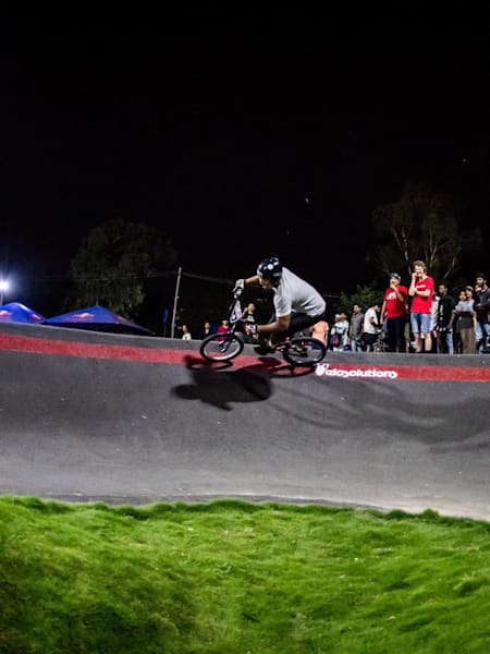 Red Bull Pump Track World Championship at WallRide Park in Hyderabad