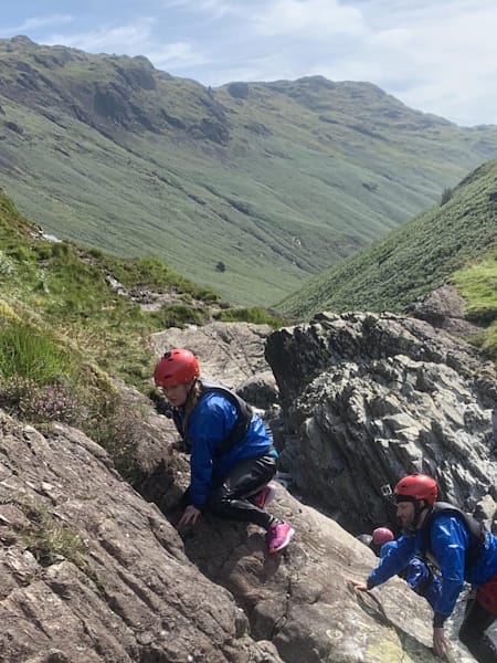 Traverse rock and rapid water in one of the wildest corners of the UK