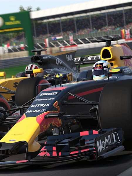 An image of Red Bull's latest livery in F1 2017