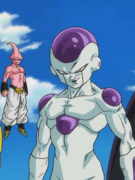 broly vs buu cell frieza