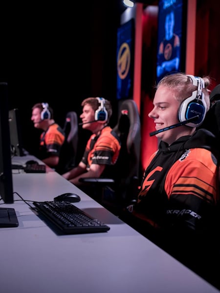 Method play on stage at the Gfinity Arena.