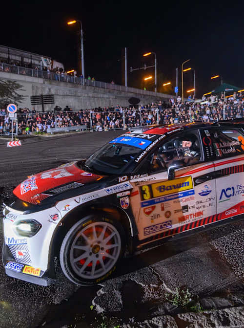Mabellini was fastest on the streets of Zlín