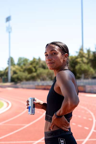 Nafi Thiam poses for a portrait in Stellenbosch, South Africa on February 19, 2024.