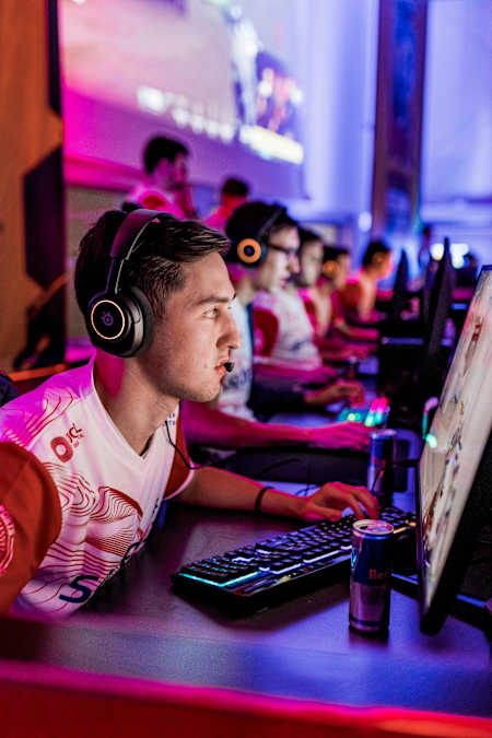 Tým UCLL během finále Red Bull Campus Clutch 2022 v Belgii