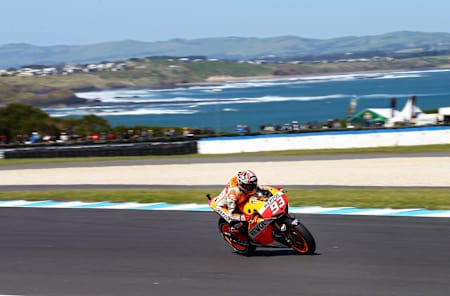 The seaside circuit has the Spaniard in his element