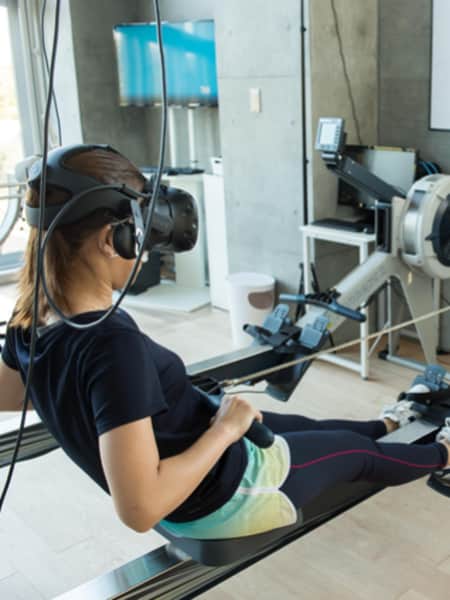 Casque réalité virtuelle sport hot sale