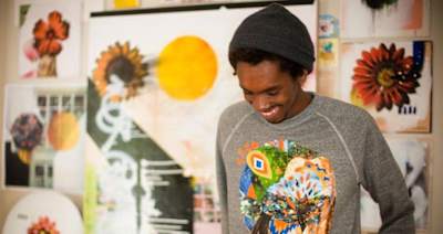 A photo of LA hip-hop beatmaker Teebs.