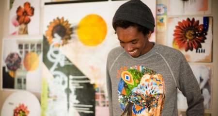 A photo of LA hip-hop beatmaker Teebs.