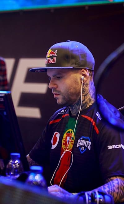 CS:GO player Ricardo 'Fox' Pacheco in action at Lisbon Games Week 2018.
