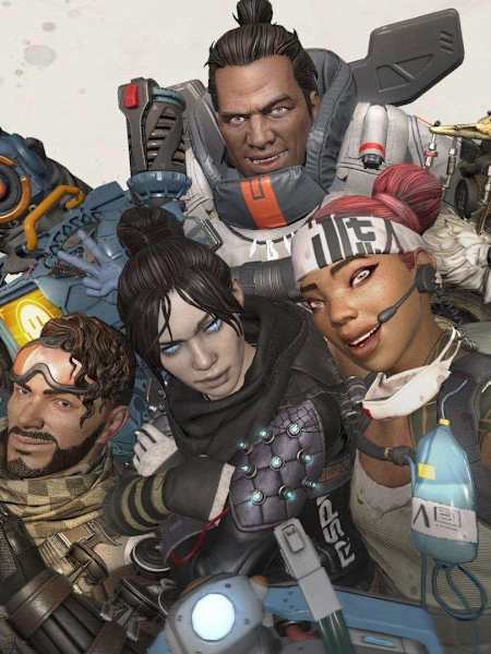 A promotional shot of Apex Legends