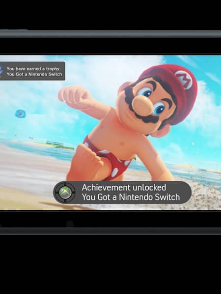 Nintendo switch sale achievement system