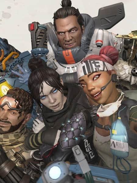 A promotional shot of Apex Legends