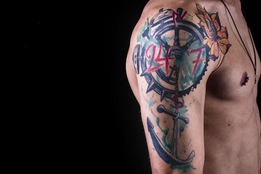 Panos Manaras Asi Son Los Tatuaje Del Rider De Bmx Realizar sobre nuestro cuerpo un tatuaje de calavera es la forma más interesante de desafiar a la muerte. panos manaras asi son los tatuaje del