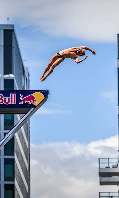 David Colturi sending it on home turf in Boston