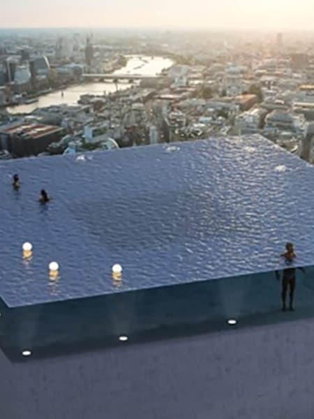London set to get rooftop infinity pool with 360° views