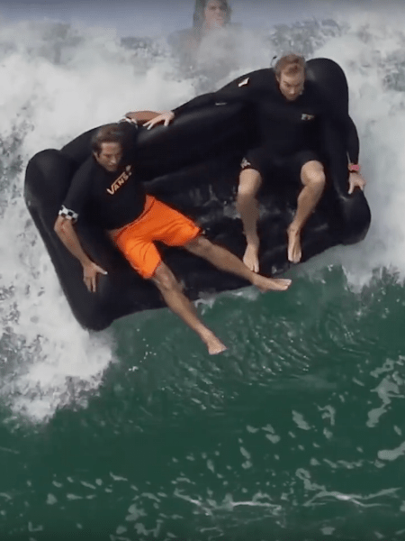 Sofa slam by Jamie O'Brian