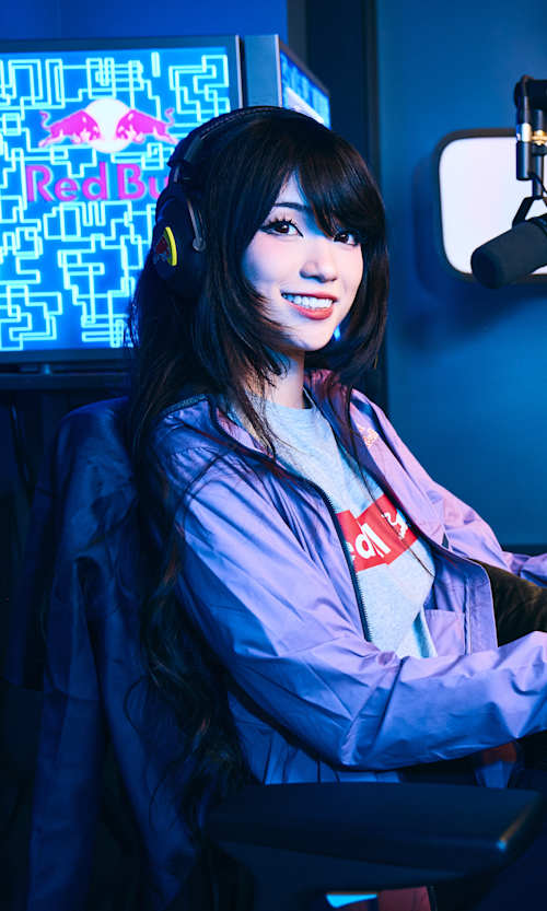 Emiru poses for a portrait at Red Bull Studios in Santa Monica, CA, USA, on August 5, 2025. 