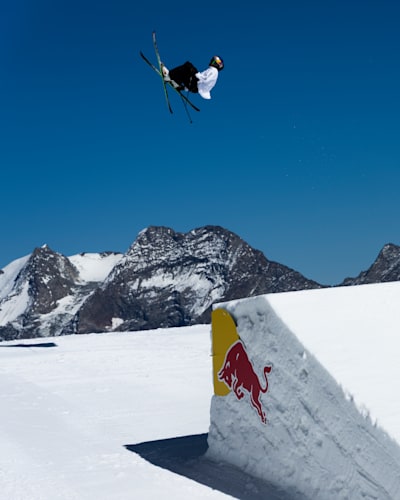 Bobby Brown at the Red Bull Performance Camp in Saas Fee, Switzerland