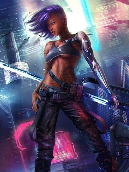 No neon, no Cyberpunk