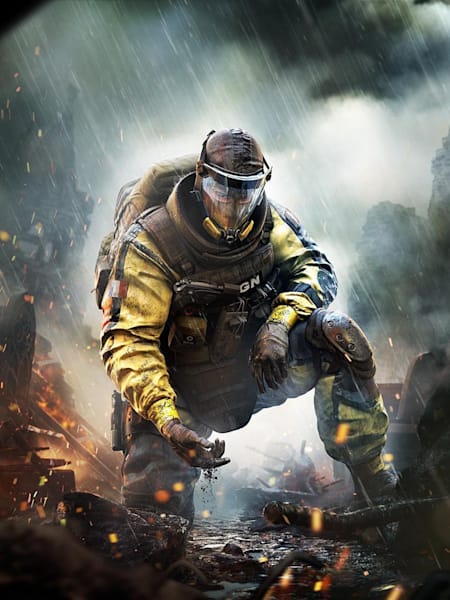 Promotional artwork of the operator, Lion, in Ubisoft’s Rainbow Six Siege.