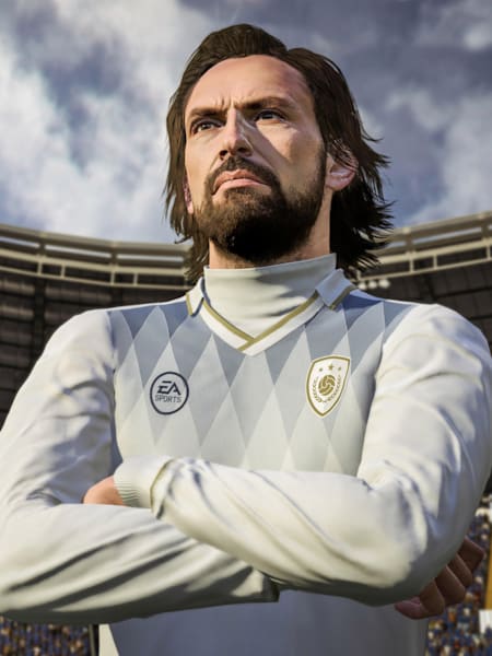 Pirlo received a 91-rated End of an Era SBC in FIFA 18 Ultimate Team