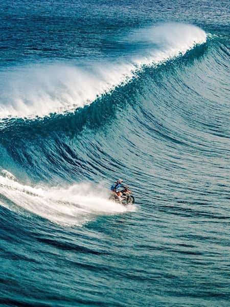 Robbie Maddison Pipe Dream Motorcycle Surfing Video