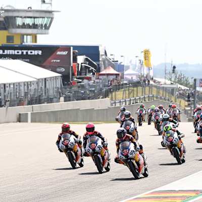 Start of Race 2 at Sachsenring 2022