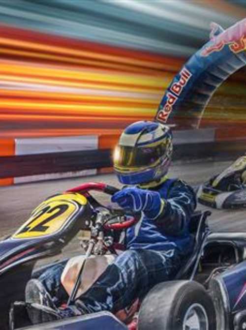 Participez au Red Bull Kart Fight du 1er janvier au 30 août 2026.