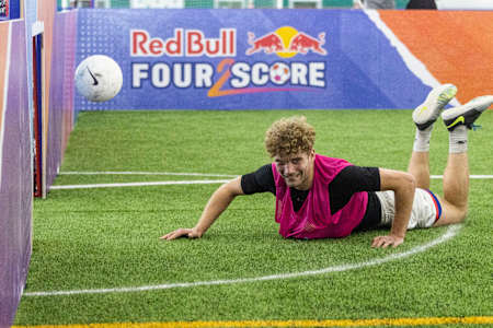 Un participant au Red Bull Four 2 Score.